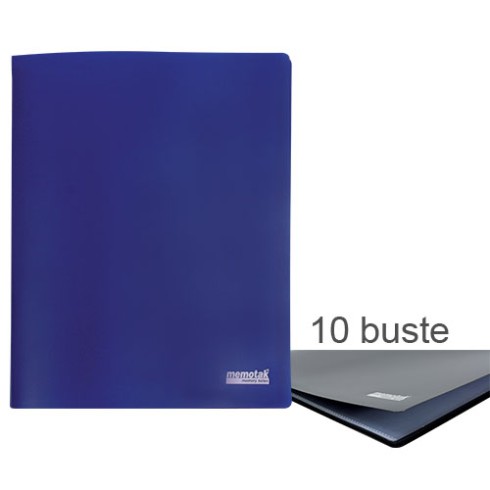 Porta Listini Memotak Basic  10 buste Blu