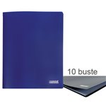 Porta Listini Memotak Basic  10 buste Blu