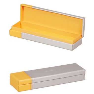 Rhodia Scatola Porta penne Argento 21x5x3