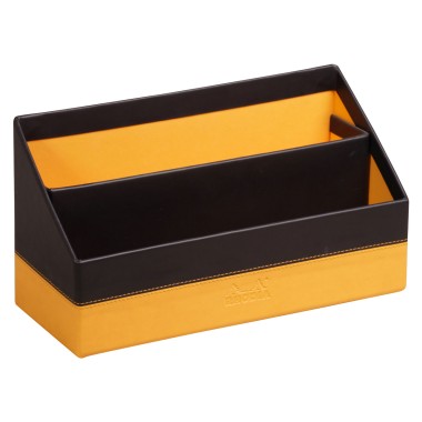 Rhodia Porta Lettere Black 25x10x14