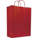 Shopper Monocolore Rosso 22x10x29 25 pz.