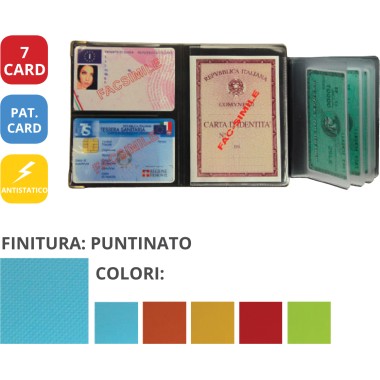 Porta Card Alplast 1060CS Color Expo 24 pz.