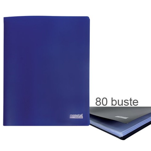 Porta Listini Memotak Basic  80 buste Blu