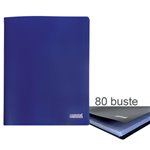 Porta Listini Memotak Basic  80 buste Blu