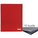 Porta Listini Memotak Basic  10 buste Rosso