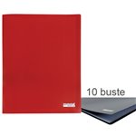 Porta Listini Memotak Basic  10 buste Rosso