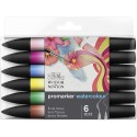 Promarker Set  6 Watercolour Floreali 0290166