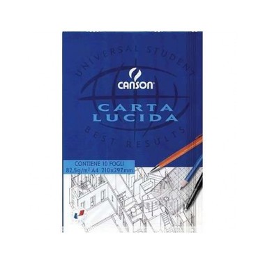 Blocchi Carta Lucida Canson 21x29 25 pz.