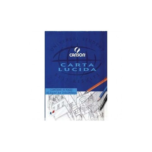 Blocchi Carta Lucida Canson 29x42 10 pz.