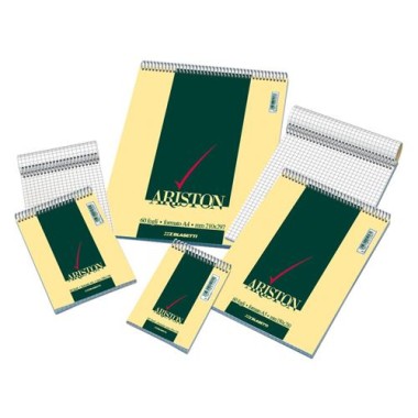 Notes Blasetti Ariston Spiral 60 ff A7 5M 10 pz.