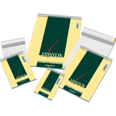 Notes Blasetti Ariston Spiral 60 ff A4 5M 10 pz.
