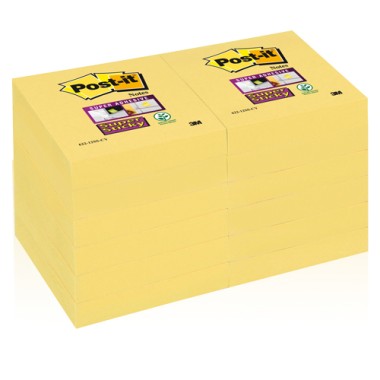 Post-it 3M Super Sticky 622 47x47 12 pz.