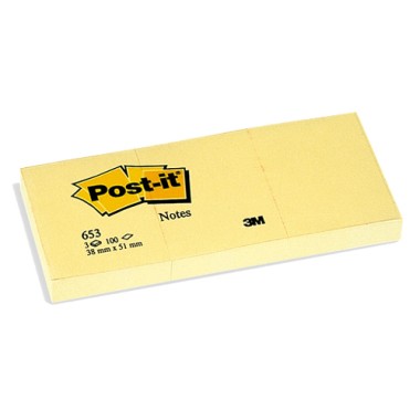 Post-it 3M  653 38x51 12 pz.