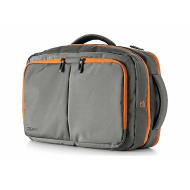 InTempo Black Out Borsa Bi-Bag Grigio/Arancio 9235