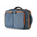 InTempo Black Out Borsa Bi-Bag Azzurro/Arancio 923