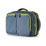 InTempo Black Out Borsa Bi-Bag Azzurro/Giallo 9235