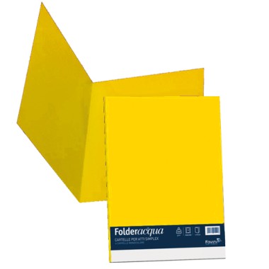 Cartelle per Atti Favini Giallo Sole 53 50 pz.