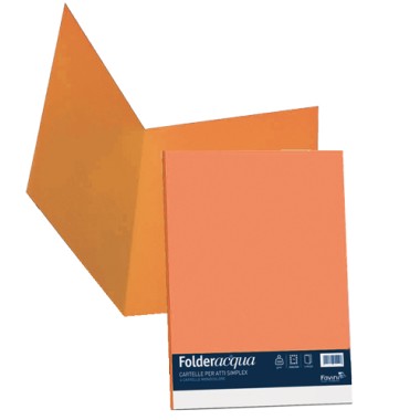 Cartelle per Atti Favini Arancio 56 50 pz.