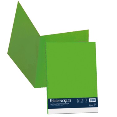 Cartelle per Atti Favini Verde CH 09 50 pz.