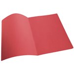 Cartelle per Atti con stampa Rosso 100 pz.