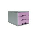 Cassettiera Arda Pastel  Mini Lilla