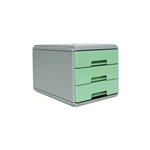 Cassettiera Arda Pastel  Mini Verde