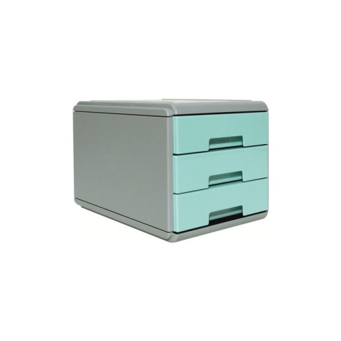 Cassettiera Arda Pastel  Mini Azzurro