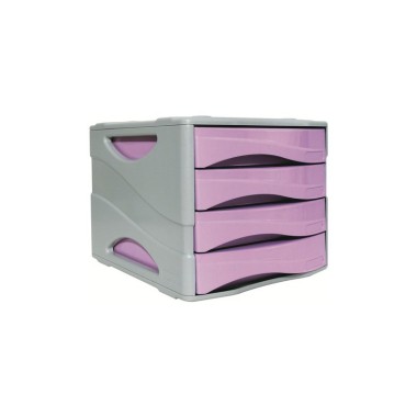 Cassettiera Arda Pastel Lilla