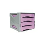 Cassettiera Arda Pastel Lilla