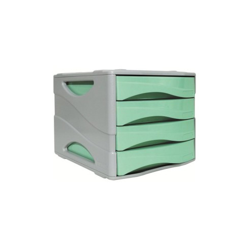 Cassettiera Arda Pastel Verde