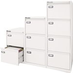 Classificatore metallo Bianco 2 cassetti