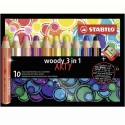 Pastelli Stabilo Woody Arty Line 10 pz. + temp.