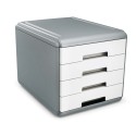 Mydesk Cassettiera a 4 Bianco