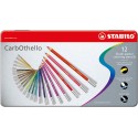 Pastelli Stabilo Carbothello Arty+ a 12 Metalo Box