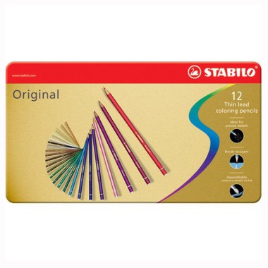 Pastelli Stabilo Original Arty+ a 12 Metal Box 877