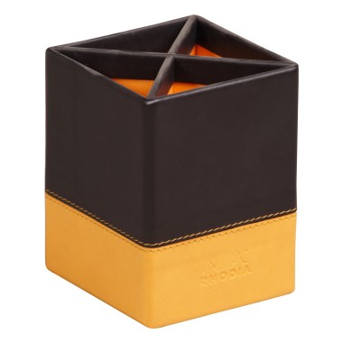 Rhodia Bicchiere Porta Penne Black 8x8x11