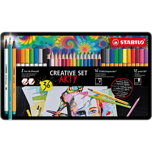 Stabilo Arty Creative Set 87/3193