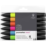 Promarker Set  6 Fluo 0290136