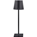 Lampada Led Touch Nera h. 41 d. 15 1312013