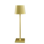 Lampada Led Touch Quadra Oro 1312032