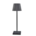 Lampada Led Touch Plisse Nera 1312035