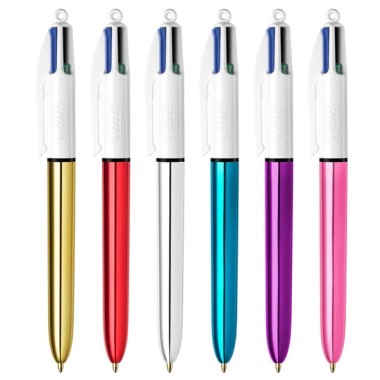 Penne Bic 4 Colori 4 You 12 pz.