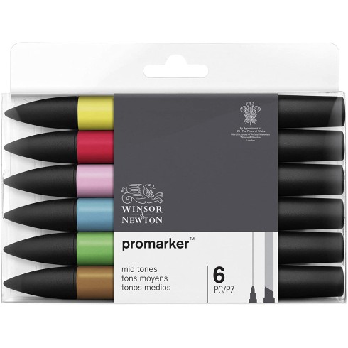 Promarker Set  6 Mid Tones 0290112