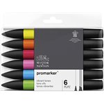 Promarker Set  6 Vibrant Tones 0290110