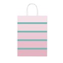 Shopper Sadoch Bicolore Allegra Rosa Azzurro 16x8x21 25 pz.