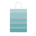 Shopper Sadoch Bicolore Allegra  Azzurro Lilla 16x8x21 25 pz.