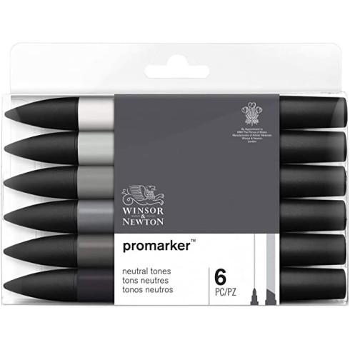 Promarker Set  6 Neutral Tones 0290154