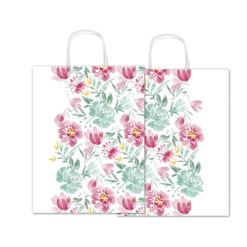 Shopper Sadoch Fantasia Allegra Fiori 26x12x34