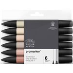 Promarker Set  6 Skin Tones 0290114