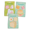 Paper Notes Memotak 70x70 40x40 20 ff x 3 design O7-3